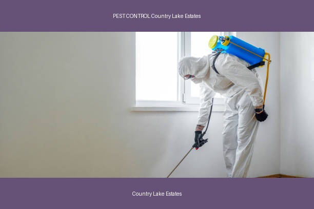 PEST CONTROL Country Lake Estates